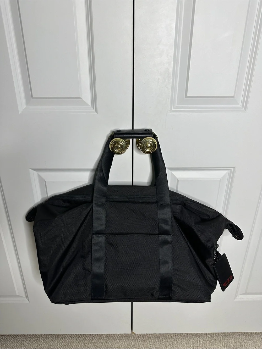 TUMI Alpha II Expandable Duffle Bag Black